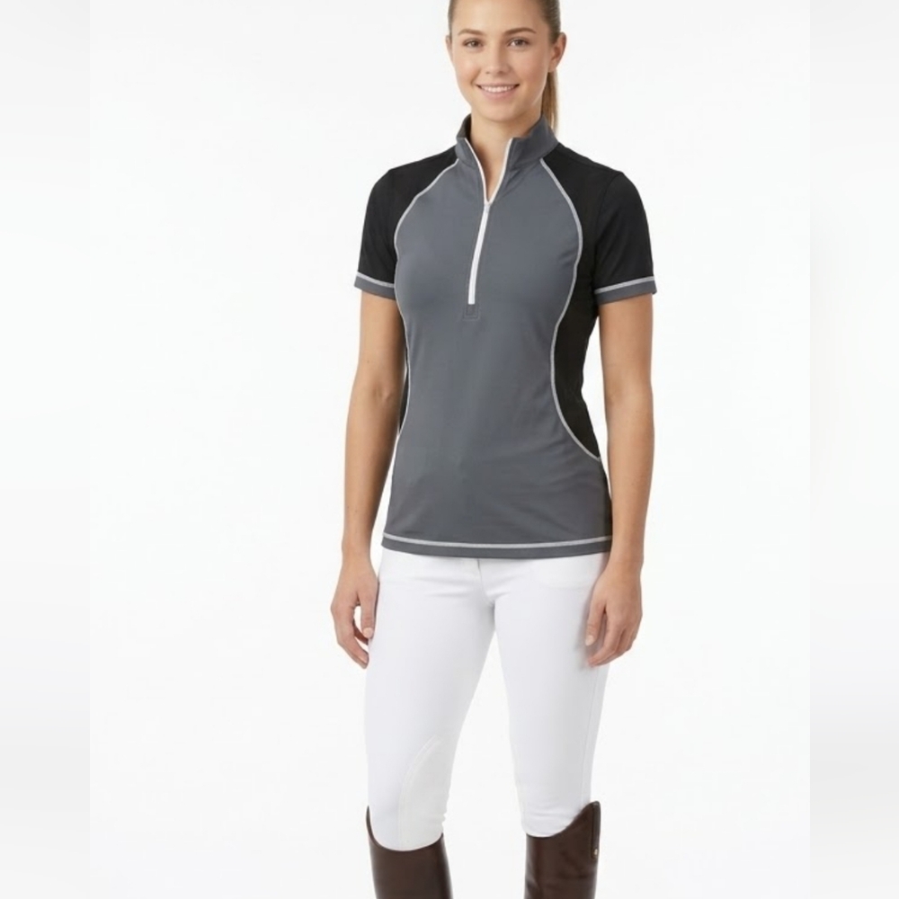 FITS Riding "Perfect Fit" 1/4 Zip Mesh Cooling Shirt - XL - Made in USA